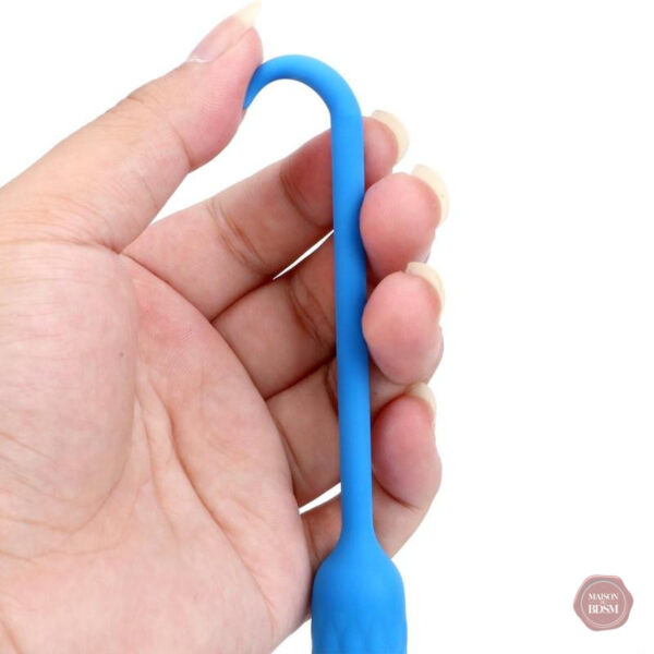 Sonde urètre bleue, 10 fonctions de vibration
