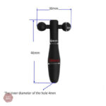 Accessoire intime creux de 4,6 cm en silicone