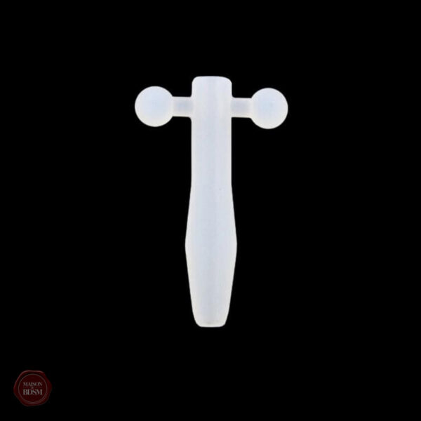 Sonde urétrale en silicone, design court et ergonomique