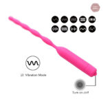 Jouet sexuel en silicone, plug pénien à vibrations multiples