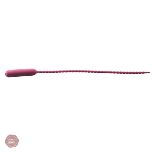 Sonde urètre en silicone avec plusieurs niveaux de vibration