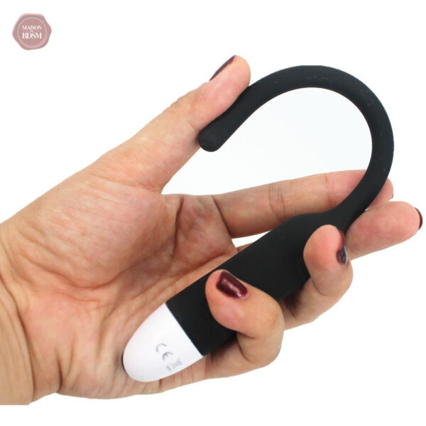 Accessoire intime en silicone, plug pénien vibrant