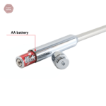 Sonde urètre avec vibrations en acier inoxydable