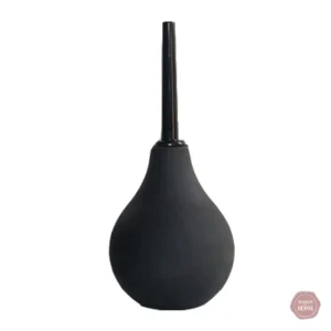 Poire de lavement bleu pour usage intime