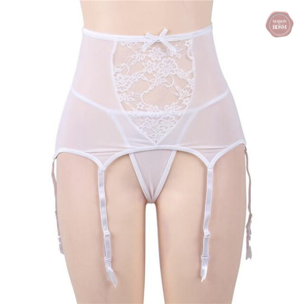 Lingerie sexy porte-jarretelles en dentelle