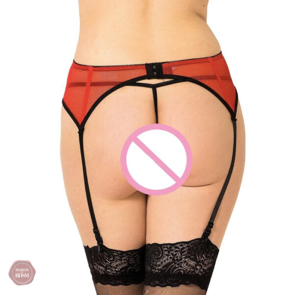 Porte-jarretelles élégant pour un style Sissy
