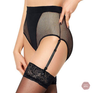 Porte-jarretelles en maille Sissy Mila