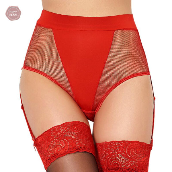 Porte-jarretelles Sissy en maille élégante