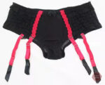 Ceinture pour bas avec design gâteau, idéale pour les tenues Sissy