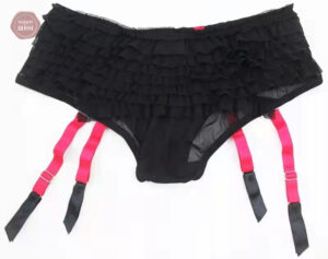 Accessoire de lingerie féminin, porte-jarretelles au style unique