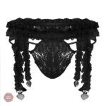 String et porte-jarretelles pour un look audacieux