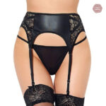 Porte-jarretelles chic pour bas assortis Sissy