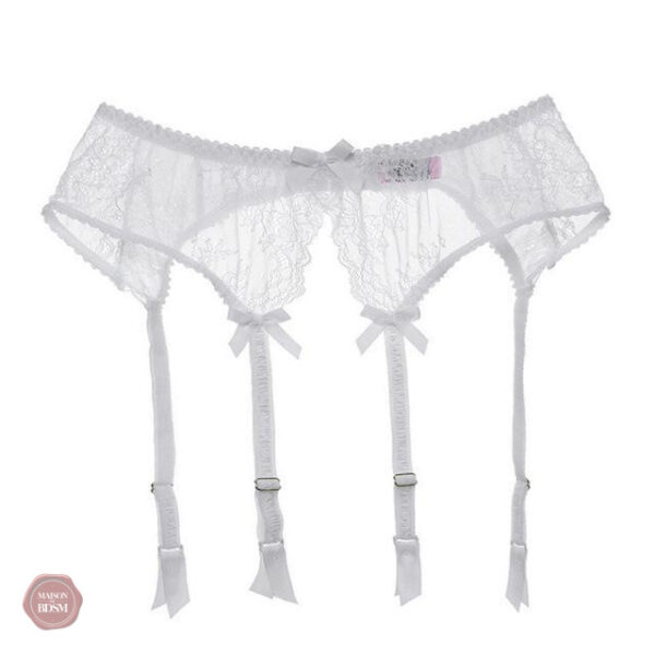 Bas et porte-jarretelles Sissy pour une allure chic