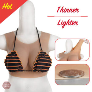Prothèse mammaire légère en silicone pour MTF