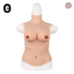 Accessoire en silicone pour travestis, effet naturel
