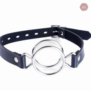 Bâillon O Ring pour des jeux de soumission