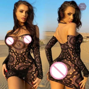 Robe transparente pour un look audacieux