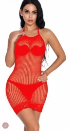 Vêtement sexy en résille pour une allure provocante