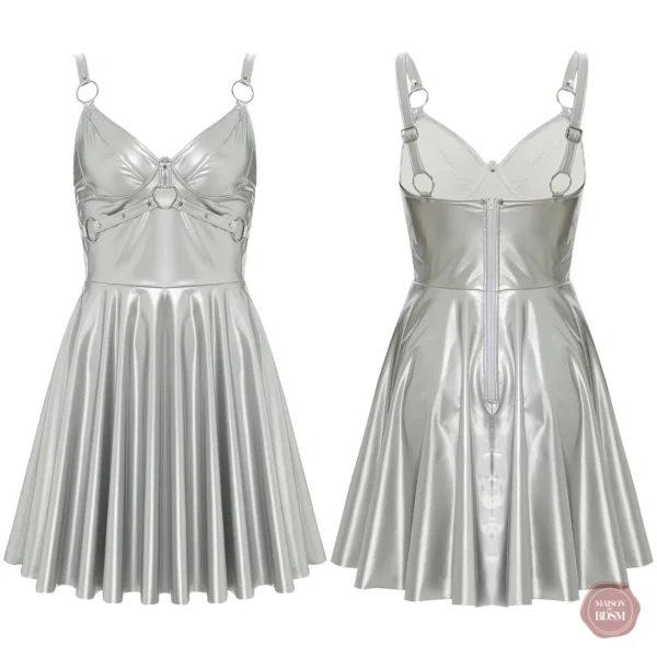 Costume sexy en latex pour un look audacieux