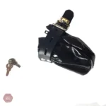 Design élégant en cuir noir pour un usage BDSM