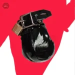 Sac de chasteté homme, finition brillante et verrouillable