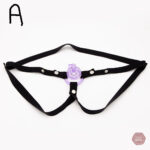 Cage de chasteté avec sangle de maintien