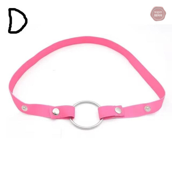 Sangle sécurisée pour cage de chasteté