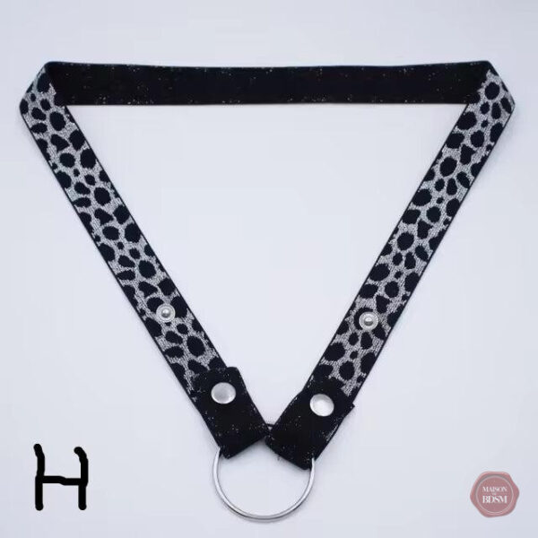 Sangle de maintien en cuir pour chasteté