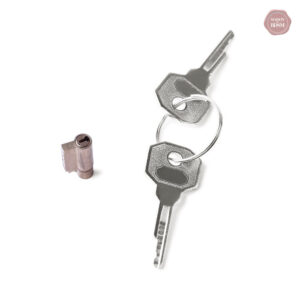 Cage de chasteté avec serrure en acier inoxydable