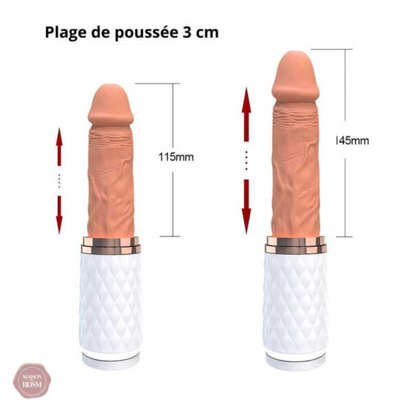 Sex machine innovante avec mouvements réglables
