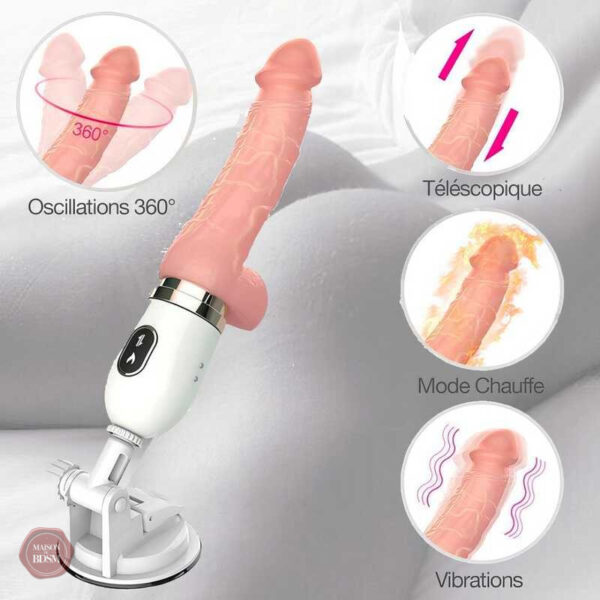 Sex machine compacte pour le plaisir à domicile