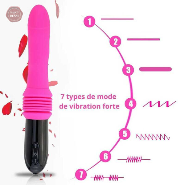 Outil de plaisir télescopique pour couples aventureux