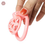 Sissy cage de chasteté avec motif aérien