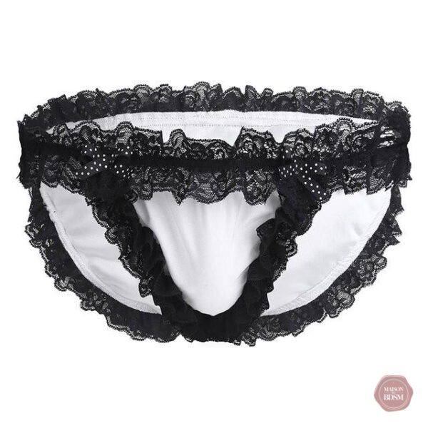 Sissy panties avec volants pour une touche girly