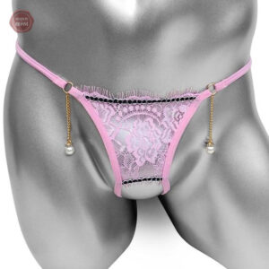 Sissy panties, style audacieux à l'entrejambe ouvert