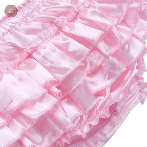 Culotte sissy élégante en tissu léger