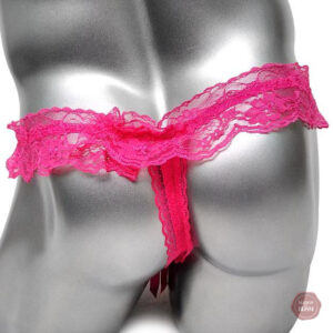 Sissy panties en dentelle élégante et raffinée