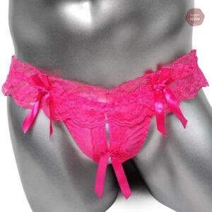 Sous-vêtements Sissy avec nœuds délicats