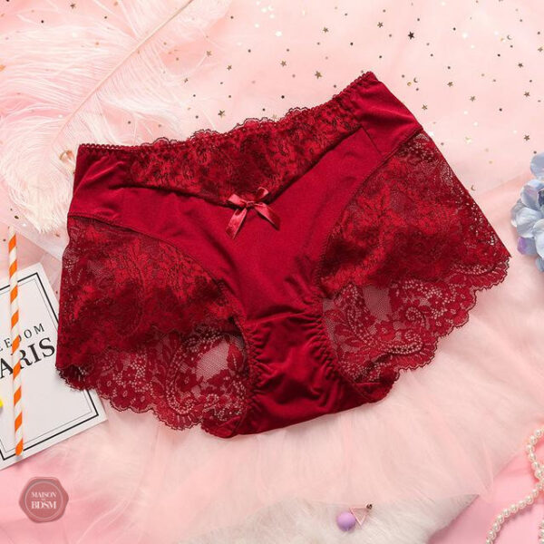 Culotte en dentelle pour moments spéciaux