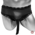Culotte Sissy avec manchon pour un confort optimal