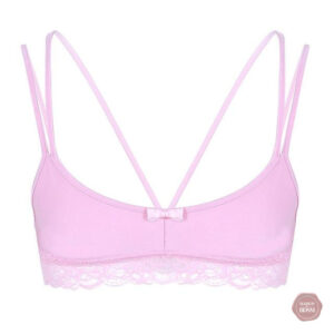 Sissy Lingerie : bralette féminine en dentelle