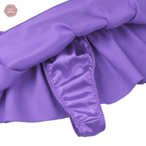Slip sexy pour homme avec jupe en sissy lingerie