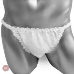 Slip Sissy confortable avec accent de volants