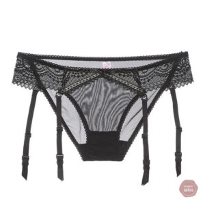 Culotte jarretière en dentelle Sissy Scarlett