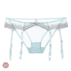 Culotte en dentelle avec jarretière, style Sissy