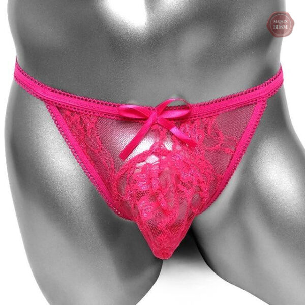 Culotte Sissy avec des détails raffinés
