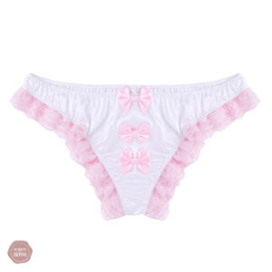 Sous-vêtement élégant avec nœud papillon