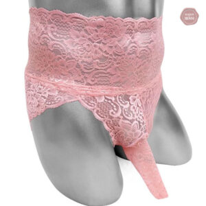 Sous-vêtement en dentelle pour travestis