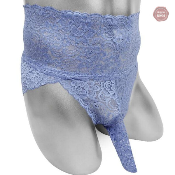 Slip floral avec support intégré