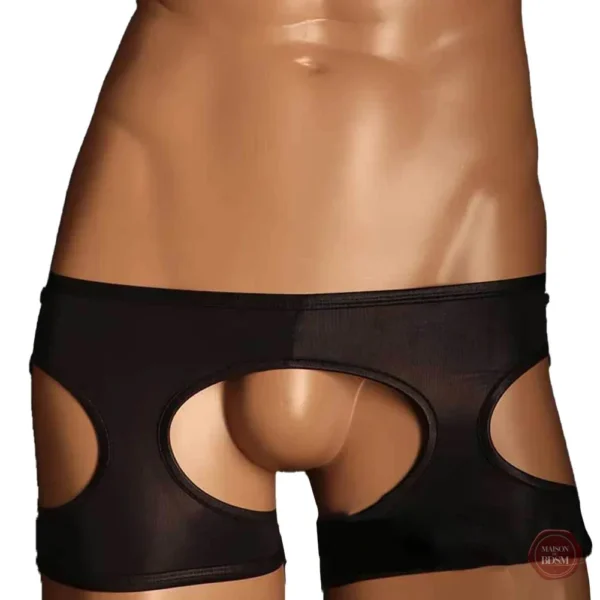 slip-sexy-transparent-ouvert-boxer-homme-jockstrap-1 Slip sexy transparent ouvert pour homme en jockstrap